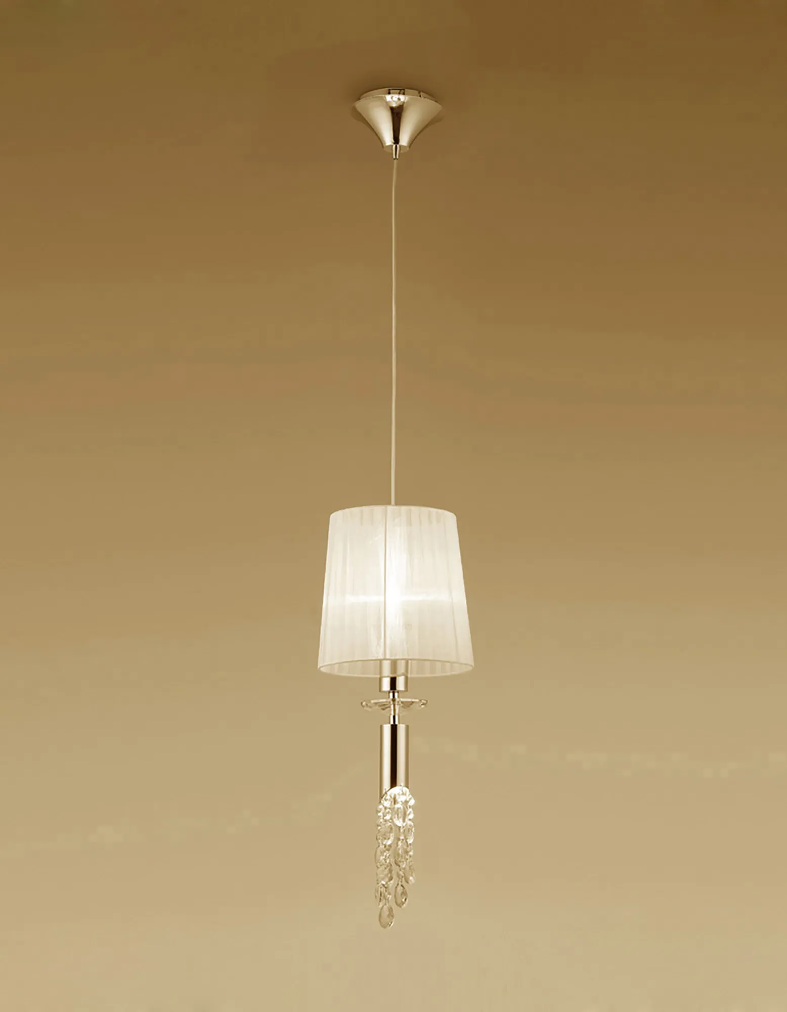 M3861FG  Tiffany FG Crystal Pendant 1+1 Light